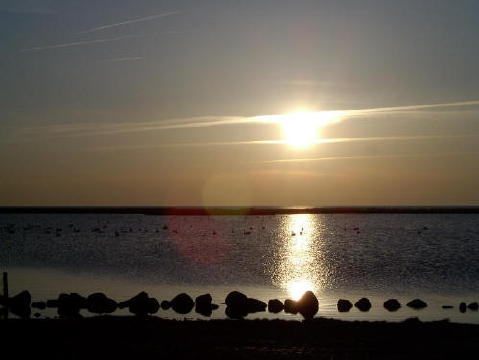 Sonnenuntergang in Westermarkelsdorf